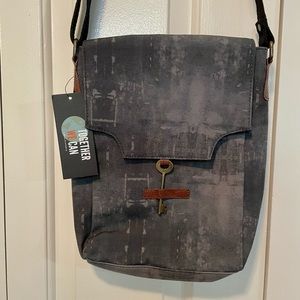 Mona B. NWT Crossbody Canvas Bag